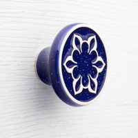 Keramik Knäufe Für Möbel, Nr.2, Dunkelblau Keramik Knäufe Für Möbel, Nr.2, Dunkelblau von pracowniazona