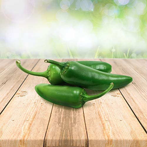 Jalapeño 25 x Samen aus Portugal 100% Natürlich ohne Chemische Anzuchthilfe oder Gentechnik von prademir