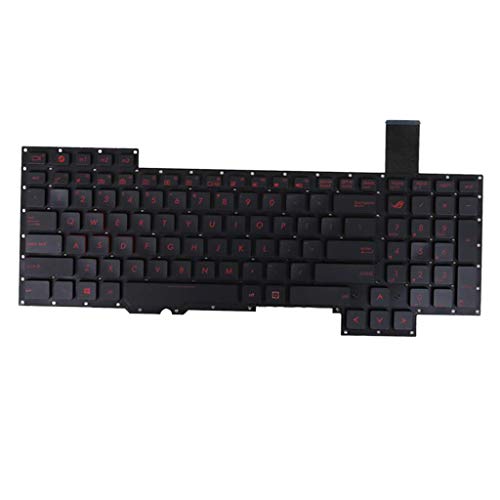 prasku Ersatz Laptop Tastatur Ohne Rahmen Anzug für G751J G751JL G751JM G751JT von prasku