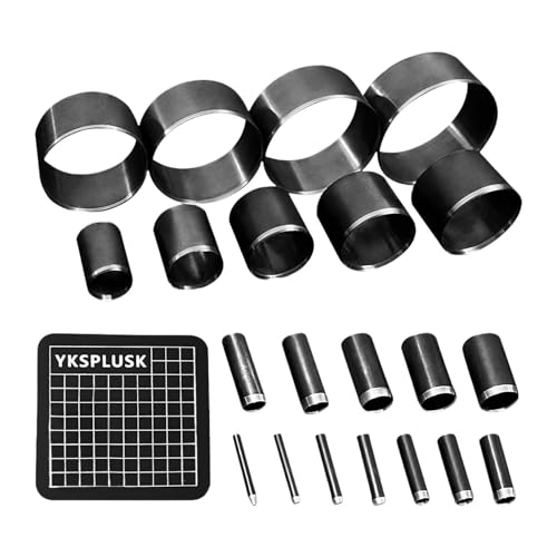 predolo 2 Rundschnitt Stanzformen Kreis Ausstech set Lochstanzer Handwerkzeug Kreisstanze mit Rutschfester Matte aus Langlebigem Stahl für predolo 2 Rundschnitt Stanzformen Kreis Ausstech set Lochstanzer Handwerkzeug Kreisstanze mit Rutschfester Matte aus Langlebigem Stahl für von predolo