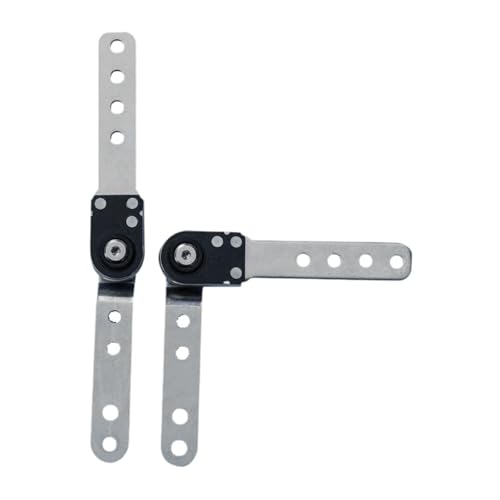 predolo 2 Stück Sofa Scharnier Armlehne Kopfstütze Mechanismus Metall Einstellwinkel Stützbeschlag Langlebige Konstruktion für Wohnzimmermöbel Austausch von predolo