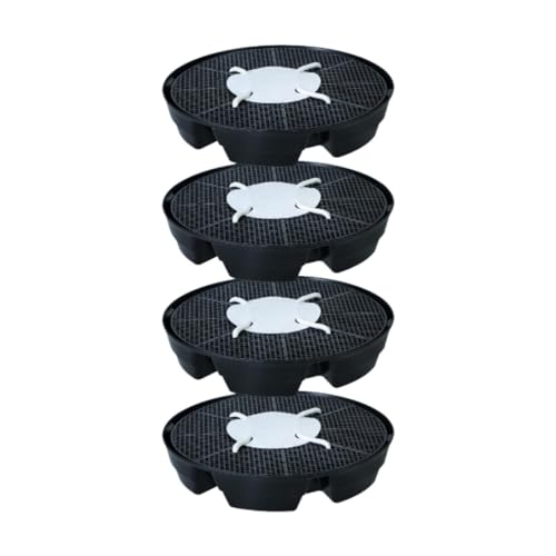 predolo 4Pcs Selbst Bewässerung Topf Basis Set Terrasse Innen Stoff Topf Basis Keine Ansammlung predolo 4Pcs Selbst Bewässerung Topf Basis Set Terrasse Innen Stoff Topf Basis Keine Ansammlung von predolo