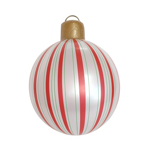 predolo Aufblasbare, Weihnachtsdekoration für Draußen, Aufblasbare Kugel, Kugel, Aufblasbarer Ballon für Rasen, Pool, Weihnachtsbaum, Urlaub, Rot predolo Aufblasbare, Weihnachtsdekoration für Draußen, Aufblasbare Kugel, Kugel, Aufblasbarer Ballon für Rasen, Pool, Weihnachtsbaum, Urlaub, Rot von predolo