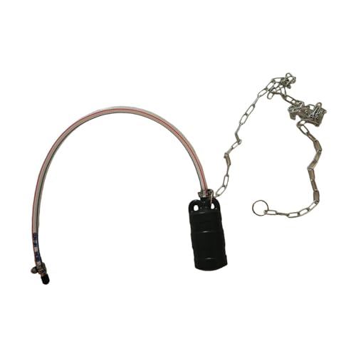 predolo Aufblasbarer Rohrstopfen Aus Gummi mit Zubehör, Verschleißfest, für Geschlossene Wasserprüfung, Wiederverwendbarer Haushaltsreparatur Kanalisationstes, Dn50mm von predolo