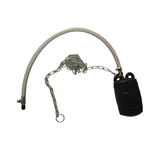 predolo Aufblasbarer Rohrstopfen Aus Gummi mit Zubehör, Verschleißfest, für Geschlossene Wasserprüfung, Wiederverwendbarer Haushaltsreparatur Kanalisationstes, Dn75mm von predolo