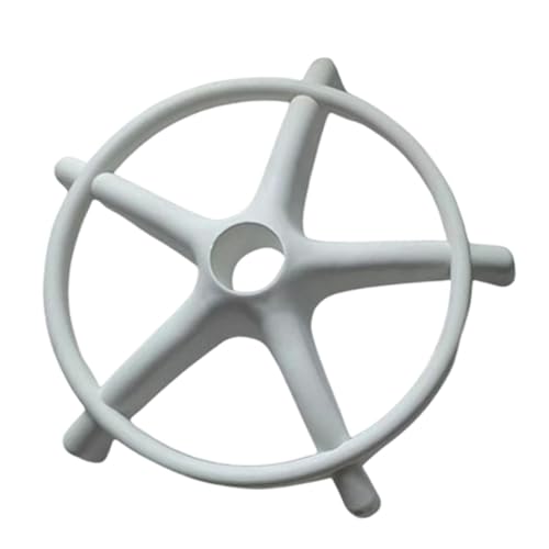 predolo Bürostuhl Untergestell, Drehstuhl Untergestell, Robuster Ersatz für 13 Zoll Computerstuhl, Konferenzraumstuhl, Universelles Schreibtischstuhl Unterges, Weiß von predolo