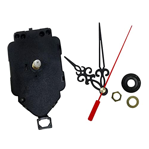 predolo DIY Uhrwerk Set für Uhren mit 3 verschiedenen Zeigern, Gewinde 8mm Achse 17mm von predolo