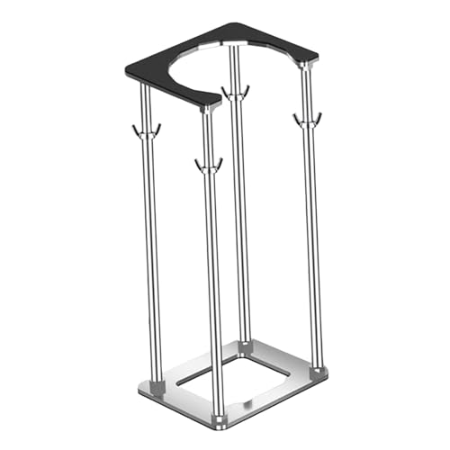 predolo Edelstahl Halterung für Unterbau Spülbecken, Einfache Installation, 46 cm bis 56 cm von predolo