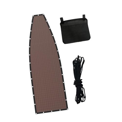 predolo Ersatzstoff für Hängesessel, Wasserdicht, Atmungsaktiv, für Den Sommer, Einfache Installation, Reparaturtuch mit Seil für Den Garten Im Hof, Kaffee mit Tasche predolo Ersatzstoff für Hängesessel, Wasserdicht, Atmungsaktiv, für Den Sommer, Einfache Installation, Reparaturtuch mit Seil für Den Garten Im Hof, Kaffee mit Tasche von predolo