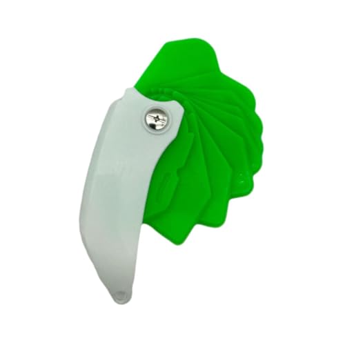 predolo Fugenwerkzeug Fugenglätter Silikonentferner Spachtel Abzieher Wiederverwendbarer Und Flexibler Helfer aus PP Material für Bodenfugen in Küche Und Bad, Grün von predolo