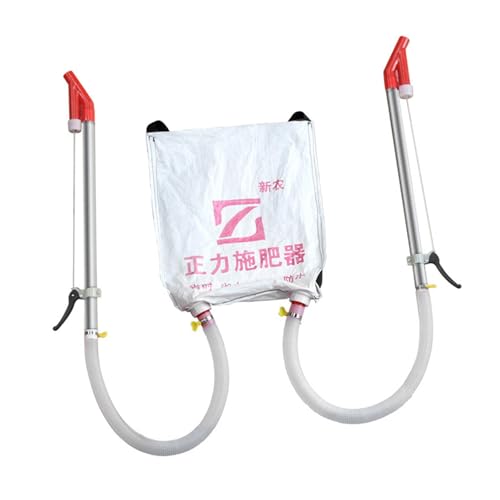 predolo Granulat Düngerstreuer, Gülleausbringung für Den Außenbereich, Effizientes, Ergonomisches Design, Düngewerkzeug für Mais Topdressing, Doppeltes Metallrohr von predolo
