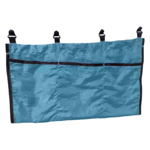 predolo Hängematten Organizer Kompakt Und Leicht Tragbar mit Mehreren Fächern Ideal für Camping Wandern Und Freizeitaktivitäten, Blau von predolo