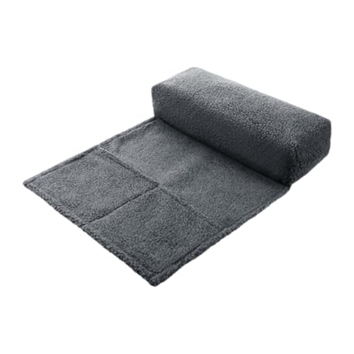 predolo Halswirbelstützkissen mit Fester Passform Und Weicher Polsterung für Sonnenliegen Sitzmöbel Und Wohnzimmer für Alltag Und Urlaub, Grau von predolo