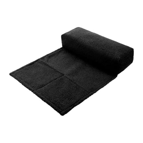 predolo Halswirbelstützkissen mit Fester Passform Und Weicher Polsterung für Sonnenliegen Sitzmöbel Und Wohnzimmer für Alltag Und Urlaub, Schwarz von predolo