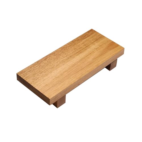 predolo Holz-Sockelständer, Seifentablett, Cupcake-Ständer, dekoratives Holz-Display-Tablett, Holzerhöhung zur Präsentation für Waschbecken, Hochzeit, Zuhause von predolo