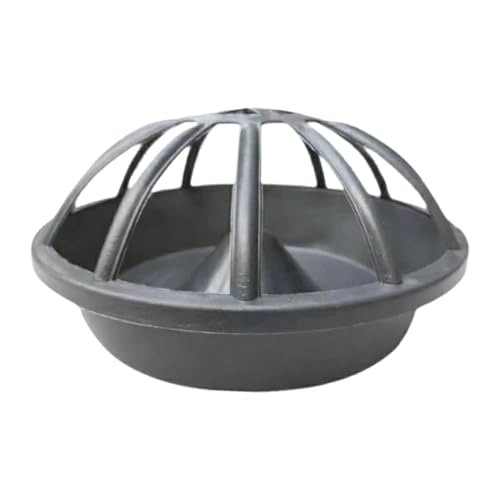 predolo Hühnerfutterautomat Vogelfuttereimer Futtertrog Futterspender Futterschale mit Großer Kapazität für die Langzeitaufzucht für die Verteilung von, 12 Löcher predolo Hühnerfutterautomat Vogelfuttereimer Futtertrog Futterspender Futterschale mit Großer Kapazität für die Langzeitaufzucht für die Verteilung von, 12 Löcher von predolo