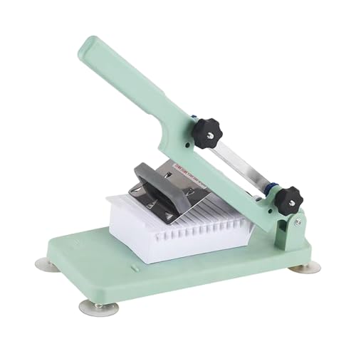 predolo Manueller Gefrorenes Fleischschneider, Fleischzerkleinerer, Multifunktional, 0,8–10 Mm Rollen Fleischbeil für Kommerzielles Kochen, Hotpot, Zuhause Sh von predolo