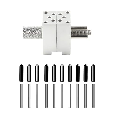 predolo Mini Bank Schraubstock Mini Schraubstock Modellbau Tischklemme Tragbar Metall Einstellbar für Feinarbeiten Reparatur Hobby DIY von predolo