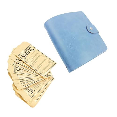 predolo Ordner mit wiederverschließbaren Taschen zur Sammlung von Gartenproben, Blau predolo Ordner mit wiederverschließbaren Taschen zur Sammlung von Gartenproben, Blau von predolo