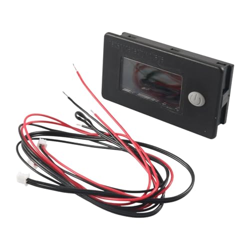 predolo Powered Meter -anzeige Spannungsanzeige Temperaturanzeige Kapazitätsanzeige mit Alarmfunktion aus PP für Autos Wohnmobile Boote für predolo Powered Meter -anzeige Spannungsanzeige Temperaturanzeige Kapazitätsanzeige mit Alarmfunktion aus PP für Autos Wohnmobile Boote für von predolo