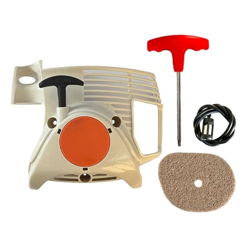 predolo Pull Start Starter Zugstarter Einheit für Freischneider FS70 FS70R Rückzugstarter Ersatzmontage aus Stabilem Nylon für Reparatur Heimwerker von predolo