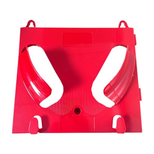 predolo Schutzhelmhalter Bauhelm Regal Und Aufhänger der Huthalter zur Wandmontage Sichert Helme mit Breiter Krempe Stabil für Büro Und Eingangsbereich, Rot predolo Schutzhelmhalter Bauhelm Regal Und Aufhänger der Huthalter zur Wandmontage Sichert Helme mit Breiter Krempe Stabil für Büro Und Eingangsbereich, Rot von predolo