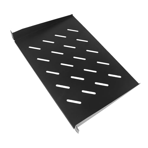 predolo Server Rack Shelf 1U Montageschublade Netzwerkschrank Regal Belüftetes Stahlgestell Tragbar Stabil für It-büro Heimgebrauch, Tiefe 25 cm predolo Server Rack Shelf 1U Montageschublade Netzwerkschrank Regal Belüftetes Stahlgestell Tragbar Stabil für It-büro Heimgebrauch, Tiefe 25 cm von predolo