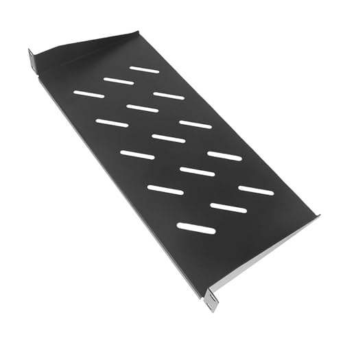predolo Server Rack Shelf 1U Montageschublade Netzwerkschrank Regal Belüftetes Stahlgestell Tragbar Stabil für It-büro Heimgebrauch, Tiefe 30 cm predolo Server Rack Shelf 1U Montageschublade Netzwerkschrank Regal Belüftetes Stahlgestell Tragbar Stabil für It-büro Heimgebrauch, Tiefe 30 cm von predolo