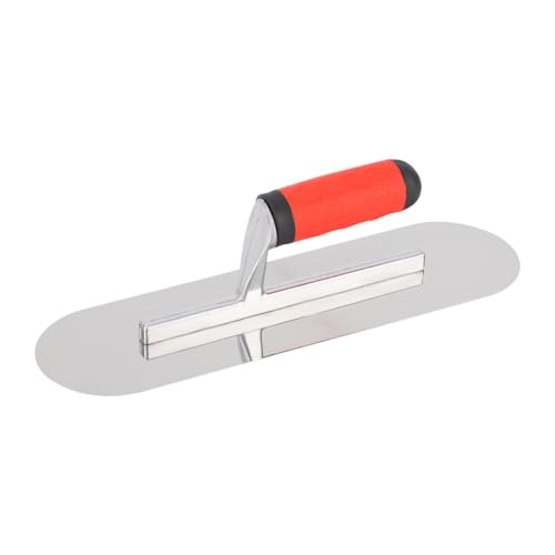 predolo Spachtelkelle mit Rundem Kopf, Multifunktional für Beton Und Trockenbau, Stabiler, Hochglanzpolierter Edelstahl Griff mit 13 Cm Durchmesser, 35cmx10cm predolo Spachtelkelle mit Rundem Kopf, Multifunktional für Beton Und Trockenbau, Stabiler, Hochglanzpolierter Edelstahl Griff mit 13 Cm Durchmesser, 35cmx10cm von predolo