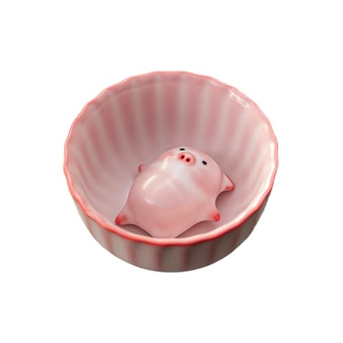 predolo Teetasse als Sammlerstück mit Tee-Haustier-Schmuck und Schweinchen-Statue zur Restaurantgestaltung, 120 Ml von predolo