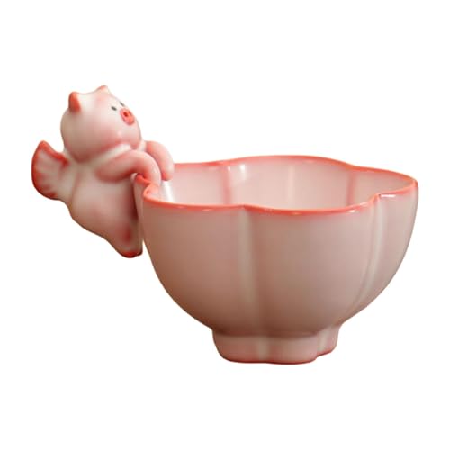 predolo Teetasse mit Blumenmuster, Unregelmäßig Geformt, Tragbar, Chinesische Kung Fu Teetasse mit Chinesischem/japanischem Teegeschirr für Den Innen Und Auß, 7.5 X 5.2 cm predolo Teetasse mit Blumenmuster, Unregelmäßig Geformt, Tragbar, Chinesische Kung Fu Teetasse mit Chinesischem/japanischem Teegeschirr für Den Innen Und Auß, 7.5 X 5.2 cm von predolo