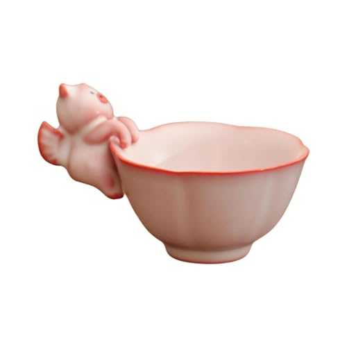 predolo Teetasse mit Blumenmuster, Unregelmäßig Geformt, Tragbar, Chinesische Kung Fu Teetasse mit Chinesischem/japanischem Teegeschirr für Den Innen Und Auß, 8.3 X 5.1 cm predolo Teetasse mit Blumenmuster, Unregelmäßig Geformt, Tragbar, Chinesische Kung Fu Teetasse mit Chinesischem/japanischem Teegeschirr für Den Innen Und Auß, 8.3 X 5.1 cm von predolo