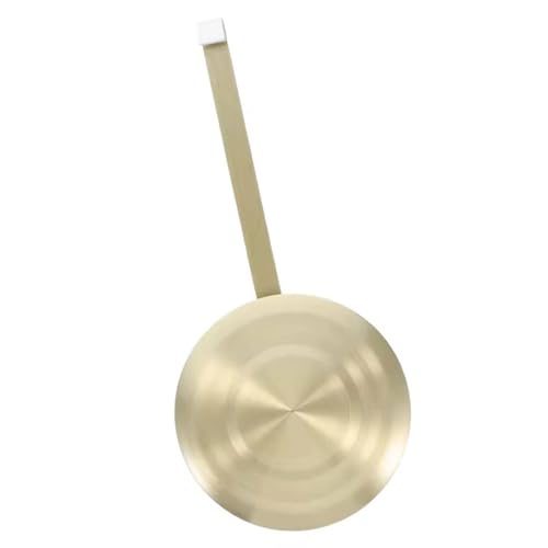 predolo Uhrpendel DIY Uhrwerk Handwerk Traditionelles Aluminium Retro Stil Zubehör Quarz Wanduhren Ersatz, 14.5 X 7 cm von predolo