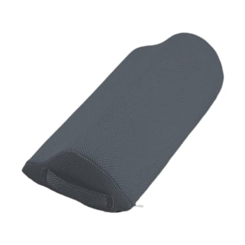 predolo unter Knie Kissen, Beinerhöhungskissen, Ergonomische Komfort Beinstütze, Fußstützenkissen, Fußstütze unter Dem Schreibtisch für Zuhause Und Auto, Dunkelgrau von predolo