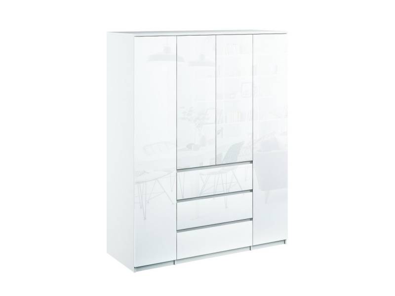 pressiode Kleiderschrank Kleiderschrank Mehrzweckschrank Stauraumkommode Hochschrank von pressiode