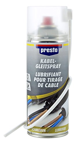 presto 459658 Kabel-Gleitspray 400ml, Weiß von Presto