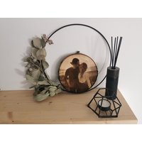 Echtfotogravur Foto Auf Holz Holzscheibe Opa Oma Mama Papa Familie Vater Geschenk Freund Freundin Mann Bild Geburtstag Eltern Valentinstag von prettylittlethngsAB
