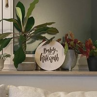 Gravur Auf Holzschild Pappel Personalisiert Türschild Türkranz Holzkranz Loop Baby Its A Wild World Valentinstag Geschenk von prettylittlethngsAB