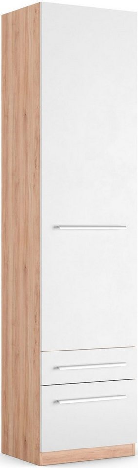 priess Kleiderschrank Schrank Garderobe Wäscheschrank Barcelona in 5 Breiten viel Stauraum, geräumige Schubkästen, mit Spiegel, MADE IN GERMANY von priess