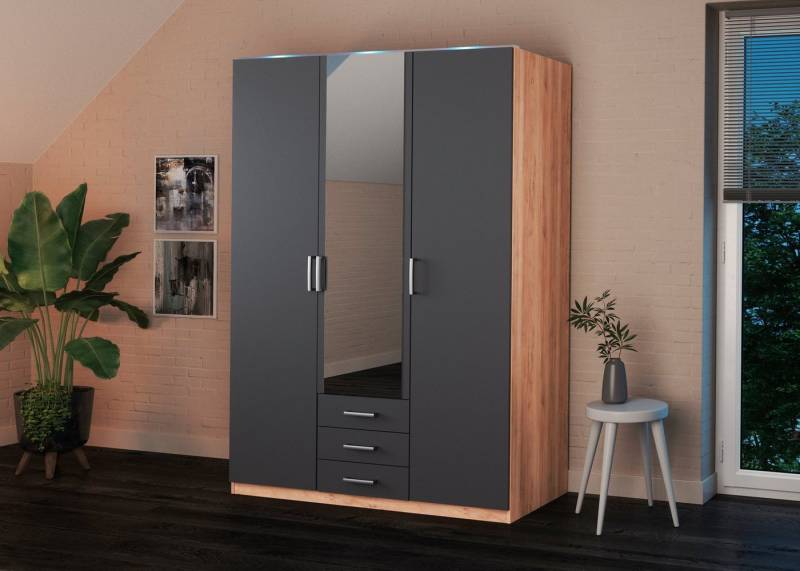 priess Kleiderschrank Amsterdam mit oder ohne LED-Beleuchtung priess Kleiderschrank Amsterdam mit oder ohne LED-Beleuchtung von priess