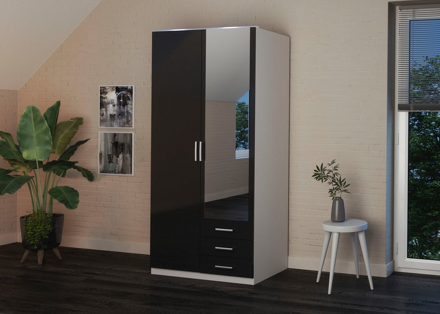 priess Kleiderschrank Amsterdam mit oder ohne LED-Beleuchtung priess Kleiderschrank Amsterdam mit oder ohne LED-Beleuchtung von priess