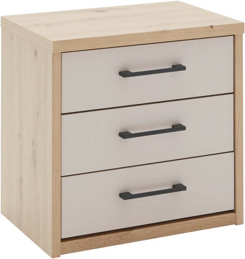 priess Nachtschrank Warburg hochwertiges Möbelstück aus Deutschland aufgebaut geliefert Schubkästen mit Selbsteinzug und Metallgriffen von priess