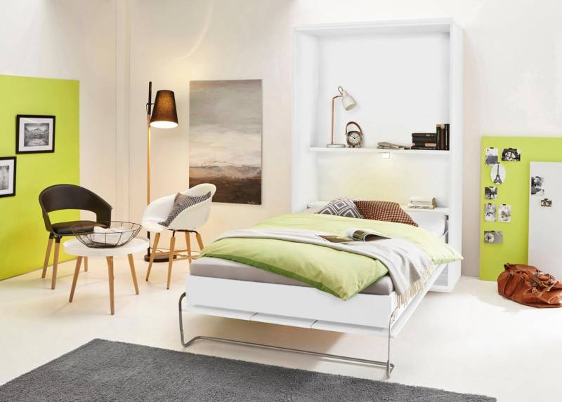 priess Schrankbett Ancona mit Regal und LED-Beleuchtung priess Schrankbett Ancona mit Regal und LED-Beleuchtung von priess