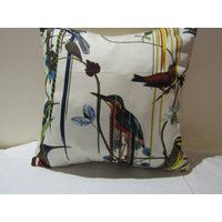 Designers Guild & Christian Lacroix Stoff Birds Sinfonia Jonc Kissenbezug von primedesign2