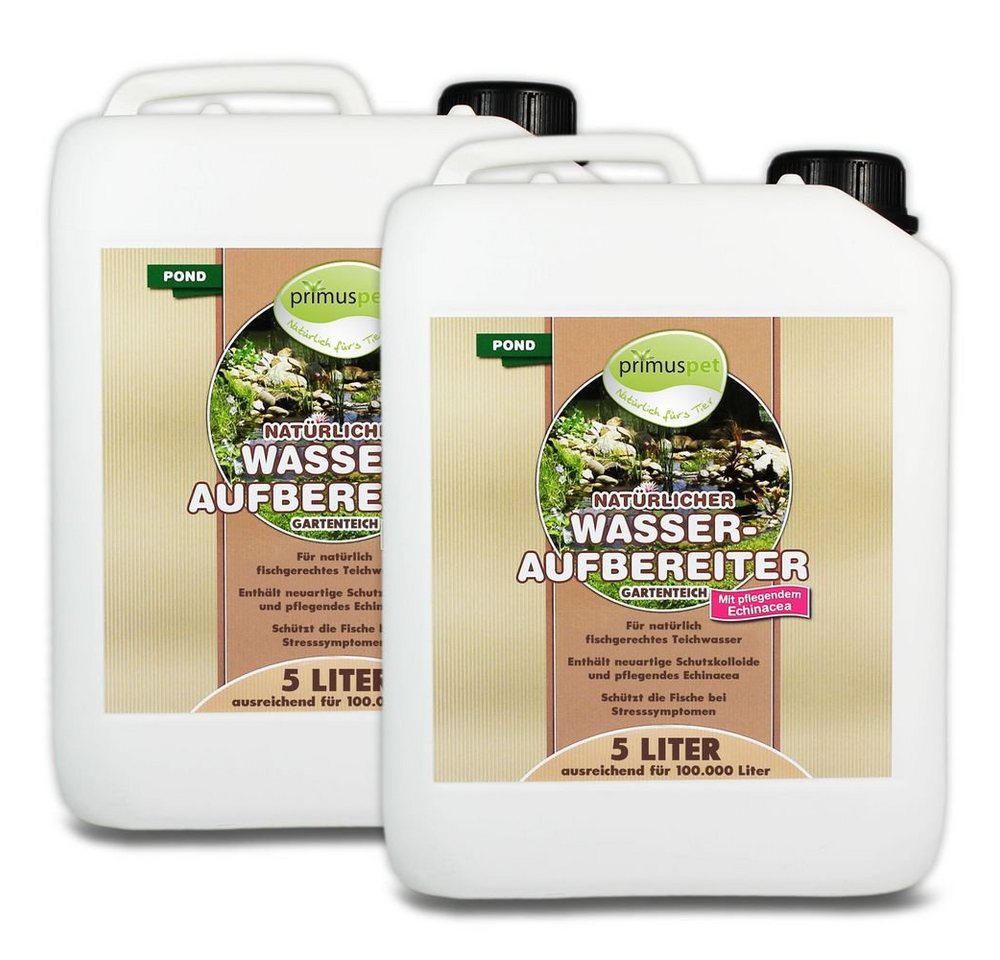 primuspet Gartenpflege-Set Natürlicher Gartenteich Wasseraufbereiter, ohne Chemie von primuspet