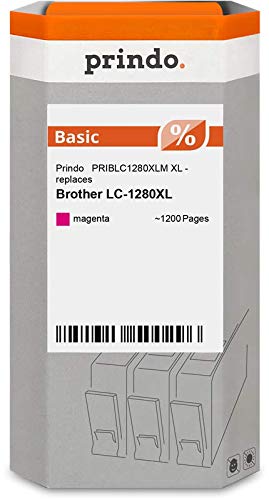 kompatibel zu Brother LC1280XLM (LC-1280) Prindo PRIBLC1280XLM (LC-1280XL) von prindo
