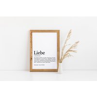 Personalisierbar Liebe Definition, Poster, Geschenk Für Paare, Jahrestaggeschenk, Geburtstagsgeschenk Personalisierbar Liebe Definition, Poster, Geschenk Für Paare, Jahrestaggeschenk, Geburtstagsgeschenk von prinstaShop