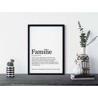 Personalisierbare Familie Definition Poster, Geschenk Für Familie, Geschenk, Geburtstagsgeschenk, Weihnachtsgeschenk Personalisierbare Familie Definition Poster, Geschenk Für Familie, Geschenk, Geburtstagsgeschenk, Weihnachtsgeschenk von prinstaShop