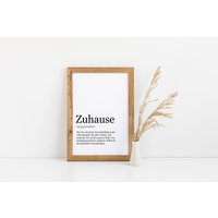 Zuhause Definition, Poster, Persönliches Geschenk Für Dich Und Deine Familie, Druckbar Digital Zuhause Definition, Poster, Persönliches Geschenk Für Dich Und Deine Familie, Druckbar Digital von prinstaShop