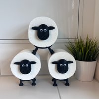 Toilettenpapierhalter Schaf | Bad Deko Toilettenpapier Gäste Wc Klopapierhalter Toilettenpapierhalter Schaf | Bad Deko Toilettenpapier Gäste Wc Klopapierhalter von printedbyValentin